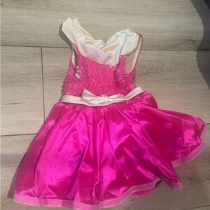 Weissman Pink and Cream Kids Dance Costume